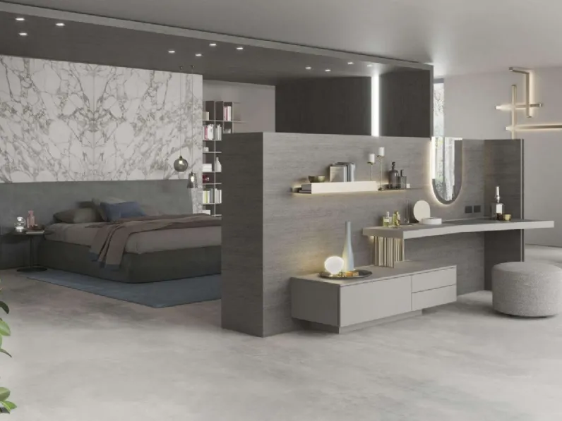 Camera da letto Martina Artigianale in legno scontata 