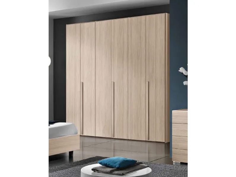 Camera da letto Camera fine produzione completa Md work in laminato a prezzo Outlet
