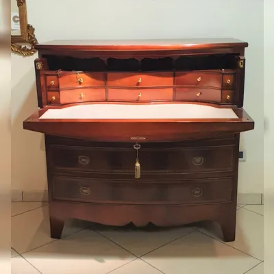 Camera da letto Gruppo bombato Medea in legno in Offerta Outlet