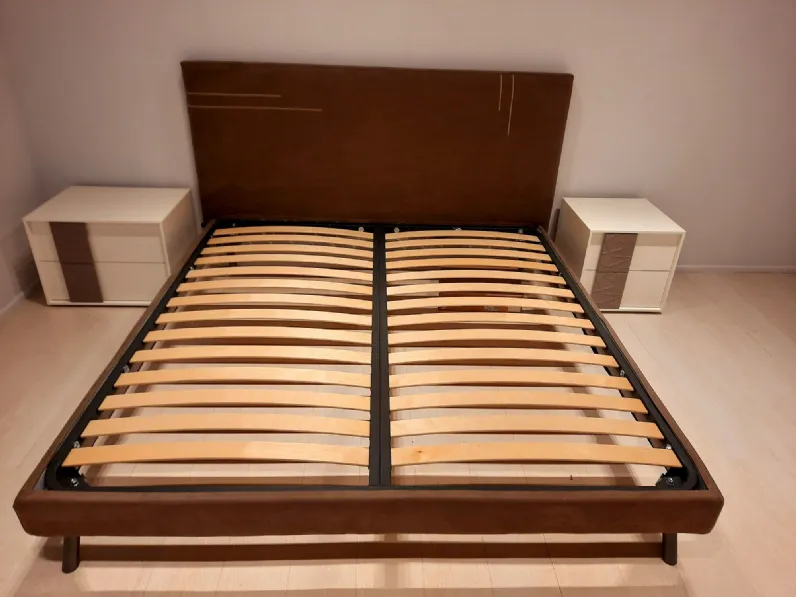 Camera da letto Metropolis Spagnol mobili in laccato opaco a prezzo Outlet