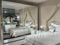 Camera da letto Mirror Artigianale in laccato opaco in Offerta Outlet