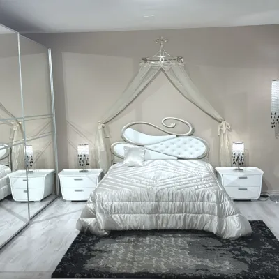 Camera da letto Mirror Artigianale in laccato opaco in Offerta Outlet