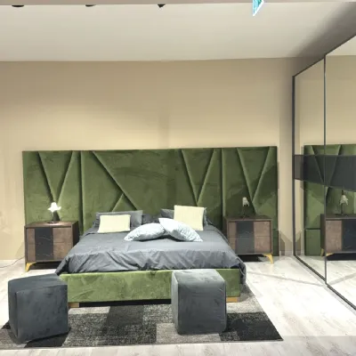 Camera da letto Grazia  Mobilpiu in tamburato a prezzo scontato