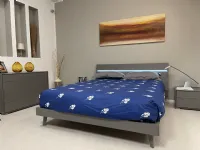 Camera da letto S75 Mod street a prezzo ribassato in laminato