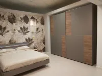 Camera da letto Mod street S75 in laminato in Offerta Outlet