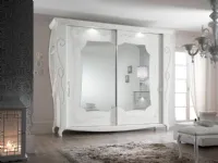Camera da letto Modello chlo Artigianale in laminato a prezzo Outlet
