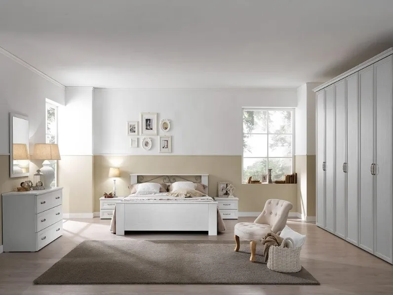 Camera da letto Modello  demetra Gruppo silwood in laminato a prezzo scontato