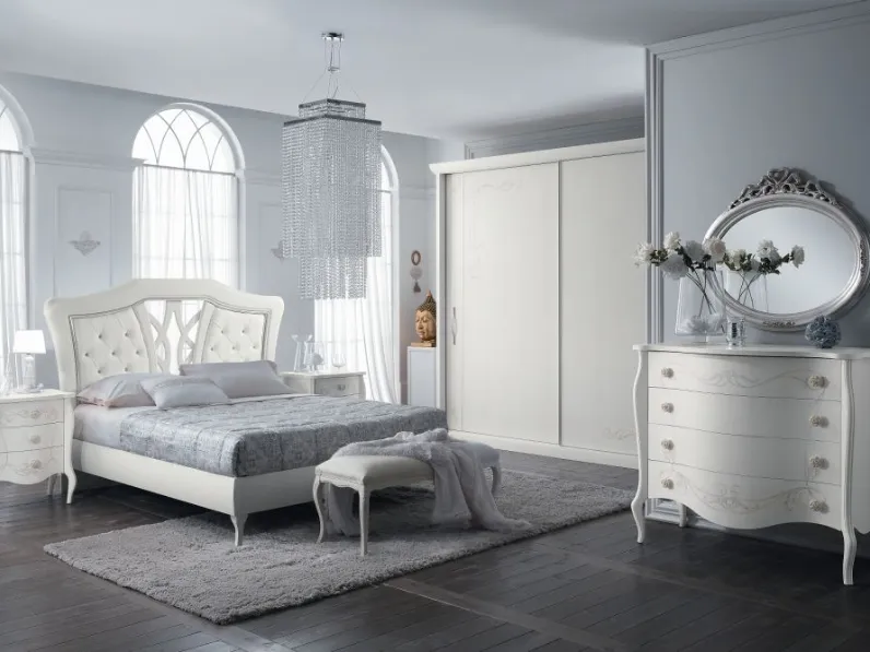 Camera da letto Modello dior Artigianale in laminato a prezzo ribassato