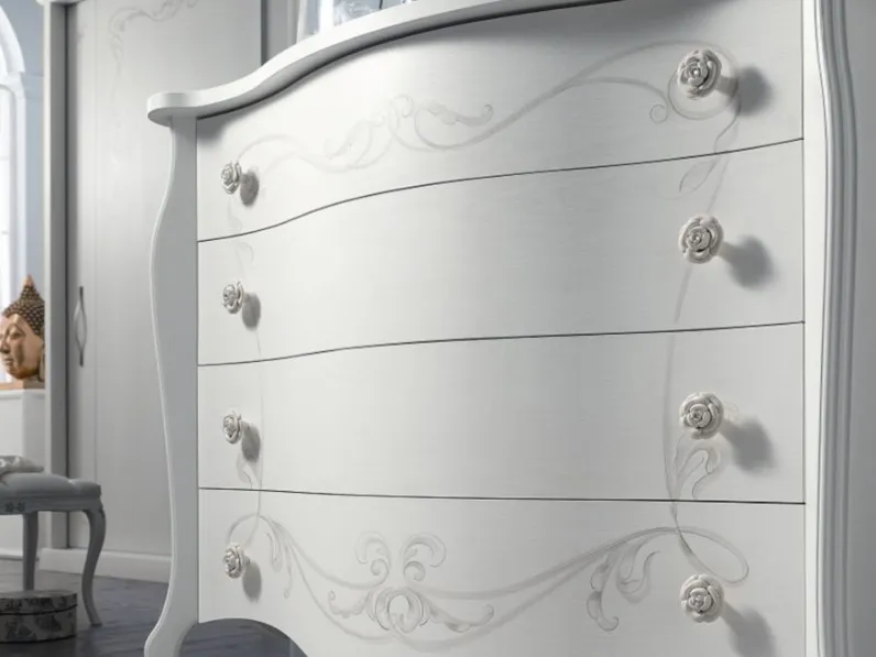 Camera da letto Modello dior Artigianale in laminato a prezzo ribassato