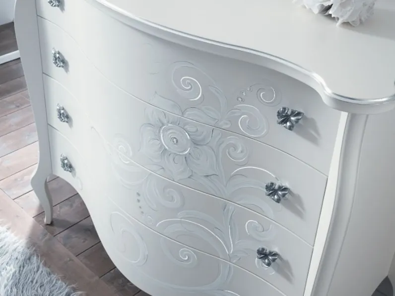 Camera da letto Modello flora Artigianale in laminato a prezzo scontato