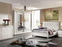 Camera da letto Modello frassino specchi Artigianale in laminato a prezzo scontato