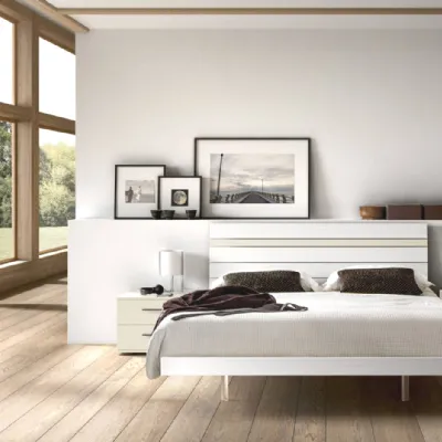 Camera da letto Modello matrix e simple Zg mobili in laminato a prezzo Outlet
