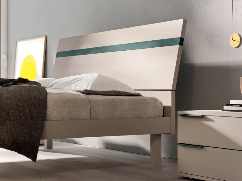 Camera da letto Modello night collection 07  Homes in laminato a prezzo scontato
