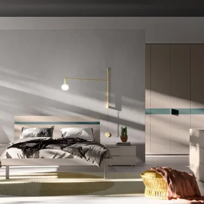 Camera da letto Modello night collection 07  Homes in laminato a prezzo scontato