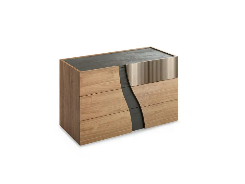 Camera da letto Modello titanio Artigianale in laminato a prezzo scontato