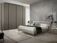 Camera da letto Moderna legno S75 in laccato opaco in Offerta Outlet