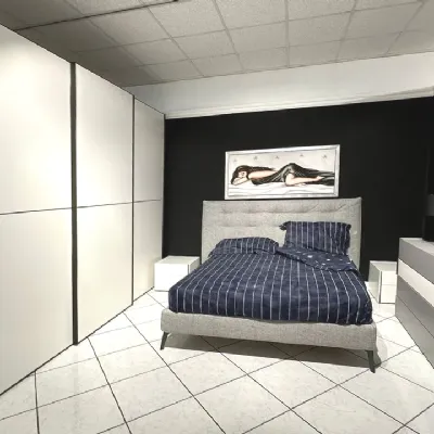 Camera da letto Mood  La casa moderna in laccato opaco in Offerta Outlet