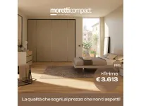 Camera da letto Collezione prime moretti giorno notte Moretti compact giorno notte OFFERTA OUTLET