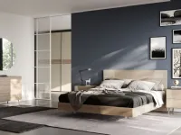 Camera da letto Night 107  Mottes selection in laminato in Offerta Outlet
