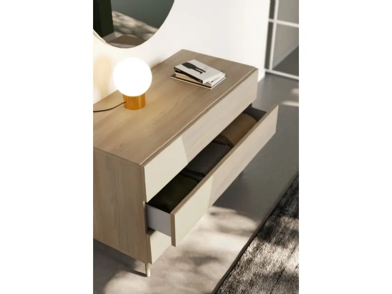 Camera da letto Night 107  Mottes selection in laminato in Offerta Outlet