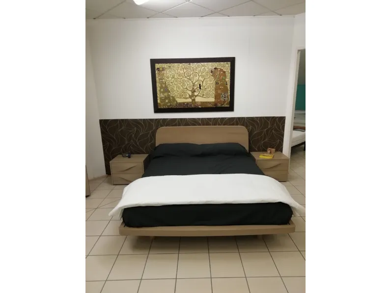 Camera da letto Napol in legno in Offerta Outlet