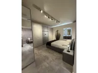 Camera da letto Niban Orme in laccato opaco in Offerta Outlet