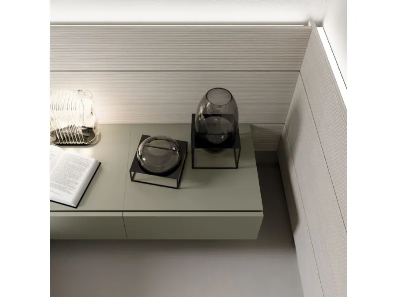 Camera da letto Night 01 power  Zg mobili in laminato in Offerta Outlet