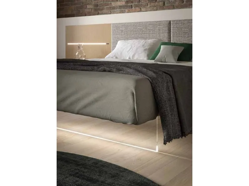 Camera da letto Night 02 Orme in laccato opaco a prezzo scontato