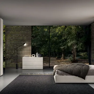 Camera da letto Night 04 power Zg mobili in laminato a prezzo scontato