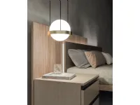 Camera da letto Zg mobili Night 04 power a prezzo scontato in laminato