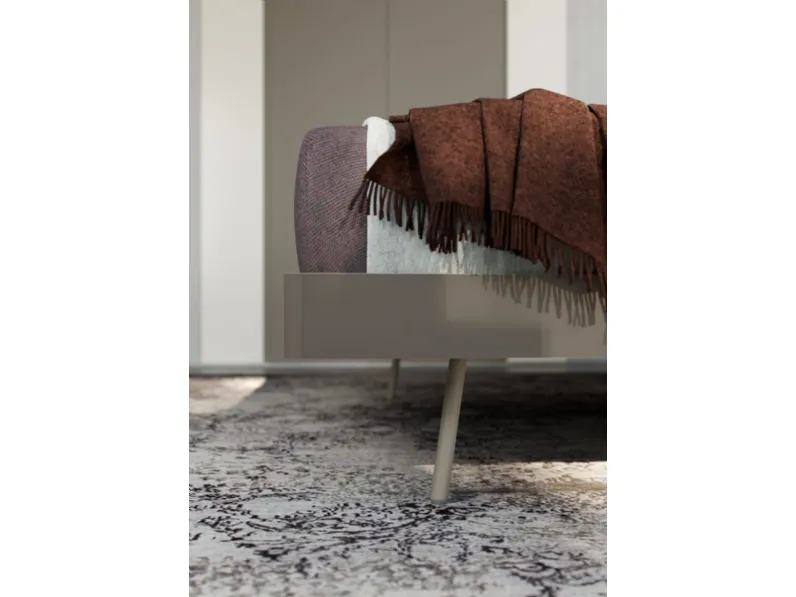 Camera da letto Night 103 Mottes selection in laminato a prezzo Outlet