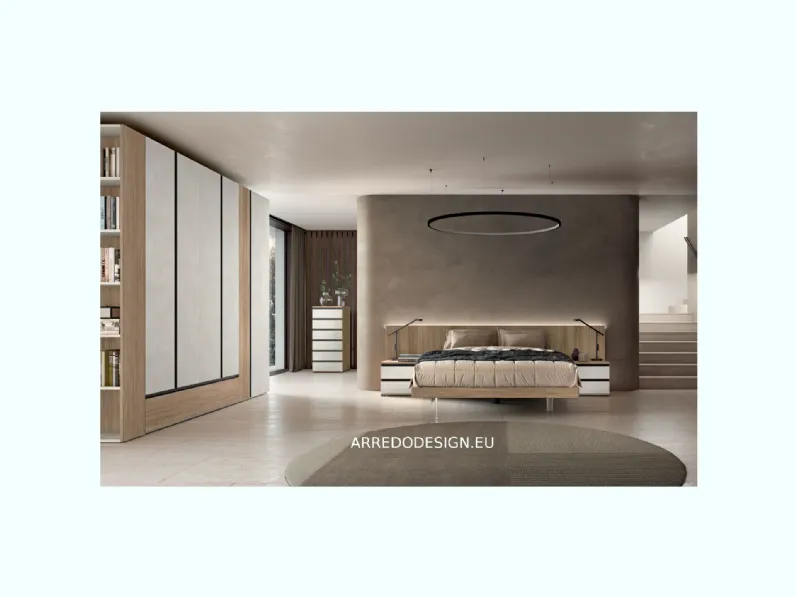 Camera da letto Night 11 power Zg mobili in laminato a prezzo scontato