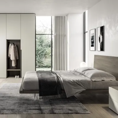 Camera da letto Villanova Night b05 a prezzo scontato in laminato