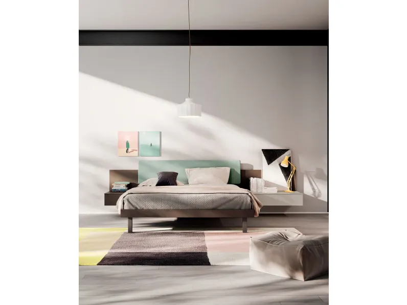 Camera da letto Night collection 08 Homes in laminato a prezzo scontato