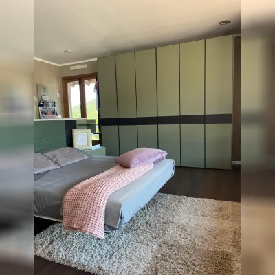 Camera da letto Noto Orme in laccato opaco a prezzo scontato