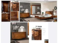 Camera da letto Numero 1 Accademia del mobile in legno a prezzo scontato