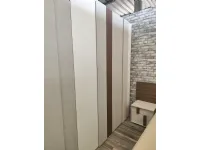 Camera da letto Nuvola Giessegi in laminato a prezzo Outlet