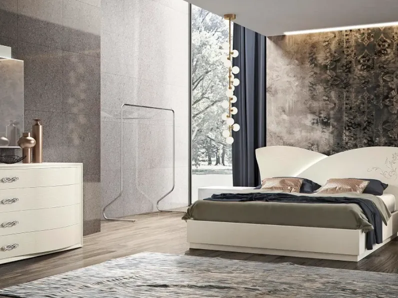 Camera da letto Onda Dal cin in laminato a prezzo scontato