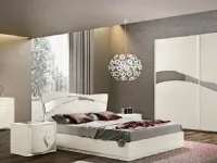 Camera da letto Onda Dal cin in laminato a prezzo Outlet