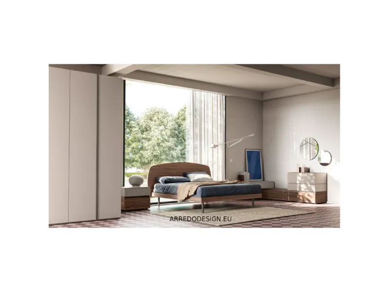 Camera da letto Park * Orme in laminato a prezzo scontato