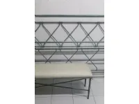 Vendiamo Panchina in ferro battuto, Testata letto Maggioni in laminato a prezzo scontato!