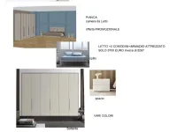 Camera da letto Pianca spillo   spazio e battente  Pianca PREZZI OUTLET