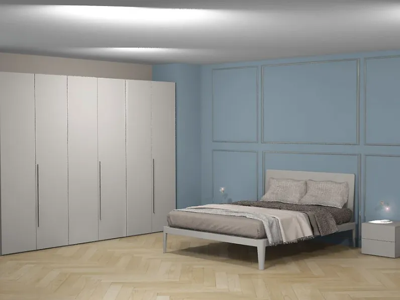 Camera da letto Pianca spillo   spazio e battente  Pianca PREZZI OUTLET