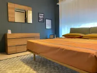 Camera da letto Piuma Tomasella in laminato a prezzo ribassato