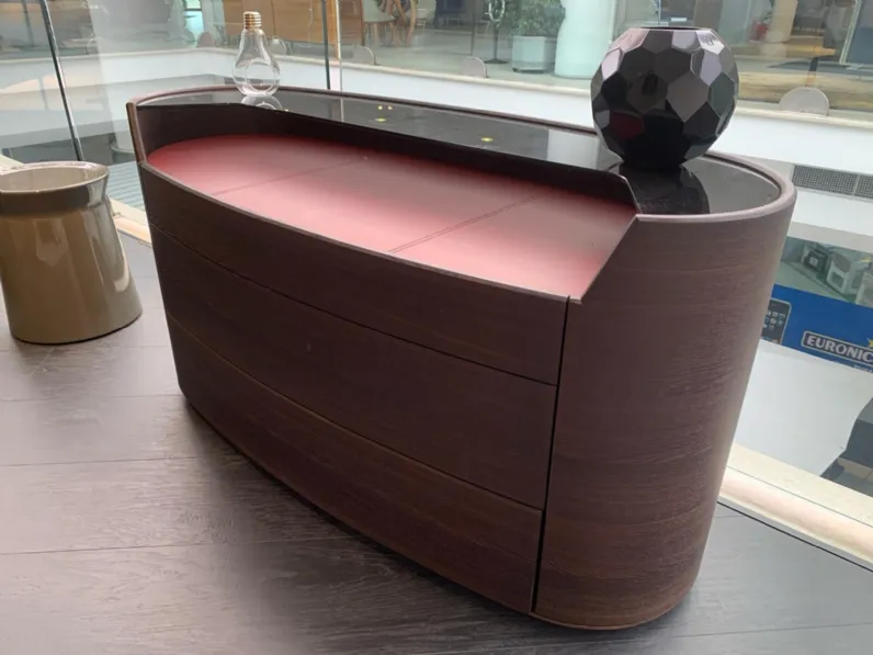 Camera da letto Kelly Poliform in laminato a prezzo Outlet