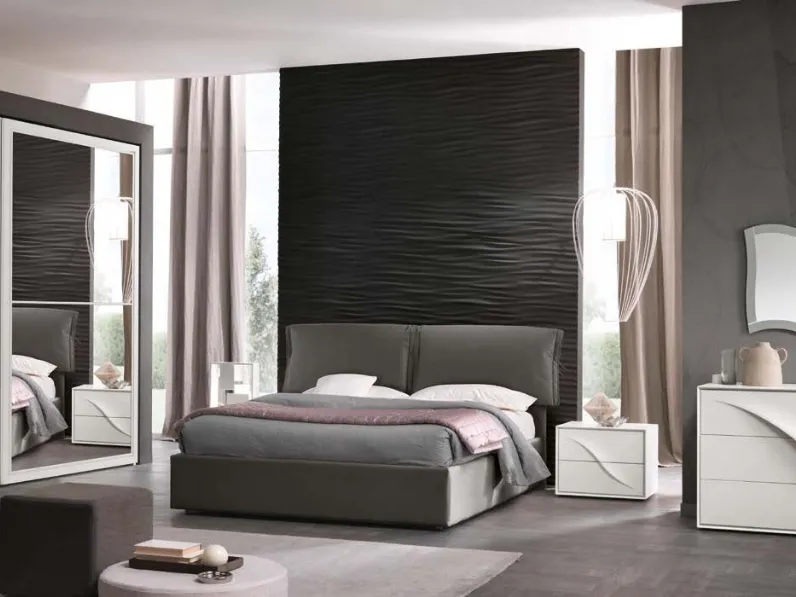 Camera da letto Primula: design moderno, perfetto per l'architetto.