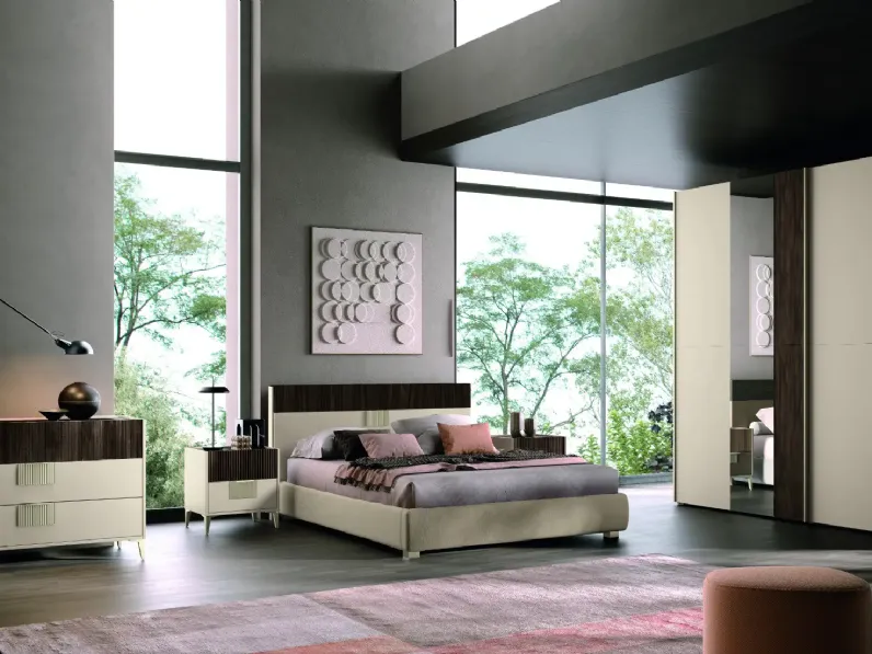 Camera da letto Project 2  Artigianale in laminato in Offerta Outlet