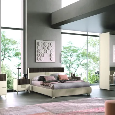 Camera da letto Project 2  Artigianale in laminato in Offerta Outlet