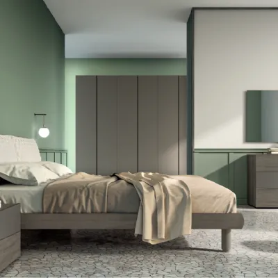 Camera da letto Ptn309 Santalucia in legno a prezzo ribassato