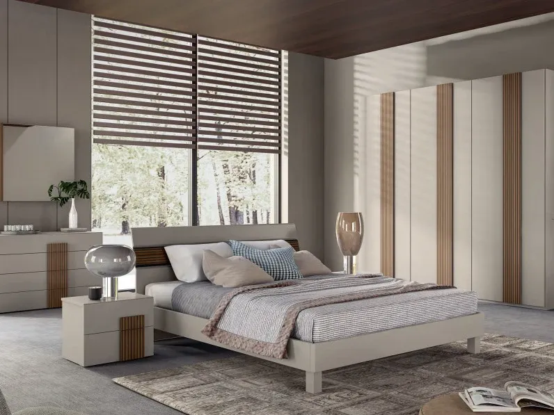 Camera da letto R01 Artigianale in laminato a prezzo scontato